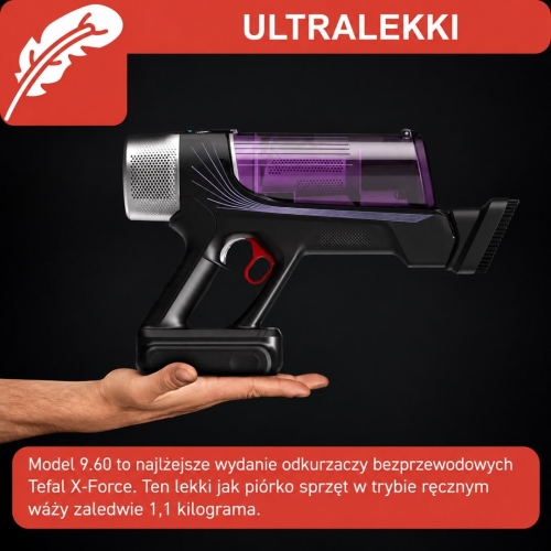 Odkurzacz bezprzewodowy TEFAL X-Force Flex 9.60