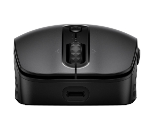 Mysz HP 690 Qi-Charging Rechargeable Wireless Mouse Black bezprzewodowa z akumulatorem czarna 7M1D4AA (OUTLET)