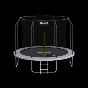 REBEL ACTIVE TRAMPOLINA PRO 8FT/244CM, SIATKA, DRABINKA RBA-8001 (OUTLET)