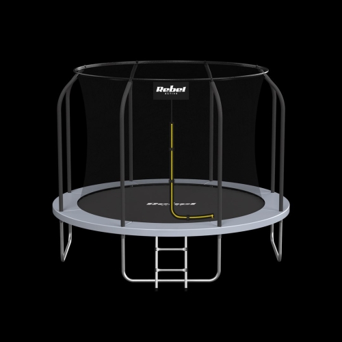 REBEL ACTIVE TRAMPOLINA PRO 8FT/244CM, SIATKA, DRABINKA RBA-8001 (OUTLET)