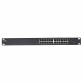 Switch Teltonika SWM282 24p Zarządzany L2+ Gigabit Ethernet (10/100/1000) Obsługa PoE Czarny (OUTLET)