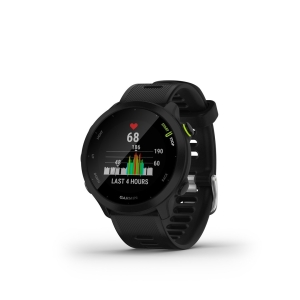 Zegarek sportowy Garmin Forerunner 55 MIP 42mm Czarny (OUTLET)