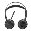 Słuchawki Poly Voyager Focus 2 z certyfikatem Microsoft Teams USB-C-C Headset + USB-C/A Adapter + podstawka ładująca A4HT5AA#AC3