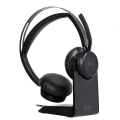 Słuchawki Poly Voyager Focus 2 z certyfikatem Microsoft Teams USB-C-C Headset + USB-C/A Adapter + podstawka ładująca A4HT5AA#AC3