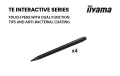 iiyama TE6513A-B2AG signage display Interaktywny płaski panel 163,8 cm (64.5") Wi-Fi 500 cd/m2 4K Ultra HD Czarny Ekran dotykowy Procesor wbudowany An