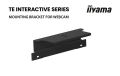 iiyama TE6513A-B2AG signage display Interaktywny płaski panel 163,8 cm (64.5") Wi-Fi 500 cd/m2 4K Ultra HD Czarny Ekran dotykowy Procesor wbudowany An