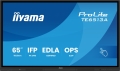 iiyama TE6513A-B2AG signage display Interaktywny płaski panel 163,8 cm (64.5") Wi-Fi 500 cd/m2 4K Ultra HD Czarny Ekran dotykowy Procesor wbudowany An