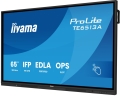 iiyama TE6513A-B2AG signage display Interaktywny płaski panel 163,8 cm (64.5") Wi-Fi 500 cd/m2 4K Ultra HD Czarny Ekran dotykowy Procesor wbudowany An