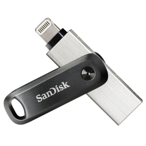 Pendrive SanDisk iXpand GO SDIX60N-128G-GN6NE (128GB; Lightning, USB 3.0; kolor srebrny) (OUTLET)