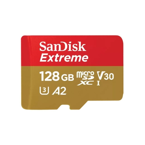 SANDISK EXTREME microSDXC 128 GB 190/90 MB/s A2 (OUTLET)