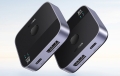 Switch Ugreen DisplayPort/USB-C do USB-C - szary