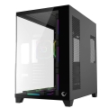 RAMPAGE OBUDOWA PC ZE SZKŁEM HARTOWANYM SEALITE 7X WENTYLATOR ARGB PWM BLACK