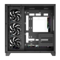 RAMPAGE OBUDOWA PC ZE SZKŁEM HARTOWANYM SEALITE 7X WENTYLATOR ARGB PWM BLACK