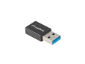 LANBERG ADAPTER USB-C(F) 3.1->USB-A(M) OTG CZARNY