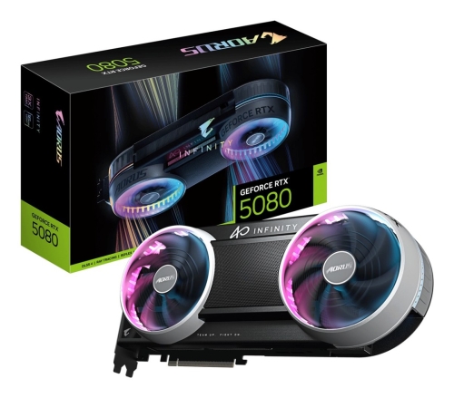 Karta graficzna Gigabyte AORUS GeForce RTX 5080 Infinity 16GB GDDR7 DLSS4