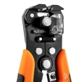 NEO TOOLS Automatyczny ściągacz izolacji 205 mm, czołowy + konektory 230 szt.