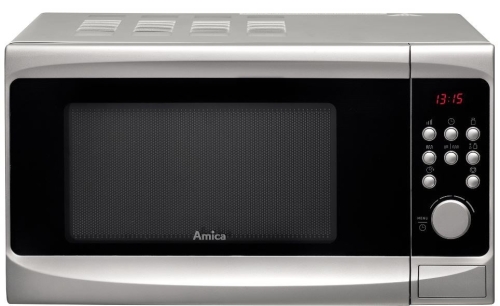 Kuchenka Amica AMG 20E70GSV (900W; kolor srebrny) (OUTLET)