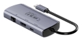 UNITEK HUB USB-C 6 W 1 | 3X USB-A | 5GBPS | PD 100 W | HDMI 4K@30HZ | RJ45