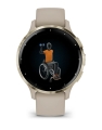Zegarek Garmin Venu 3S, 41mm AMOLED French Grey (OUTLET)