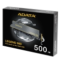 Adata Dysk SSD LEGEND 860 500G PCIe 4x4 5000/3000 MB/s M.2 (OUTLET)