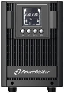 POWER WALKER UPS ON-LINE VFI 2000 AT FR 4X FR OUT, USB/RS-232, LCD, EPO (OUTLET)