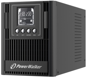 POWER WALKER UPS ON-LINE VFI 1000 AT FR 3X FR OUT, USB/RS-232, LCD, EPO (OUTLET)