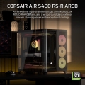 Obudowa Corsair AIR 5400 RS-R ARGB Tempered Glass Mid-Tower, Black