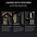 Obudowa Corsair AIR 5400 RS-R ARGB Tempered Glass Mid-Tower, Black