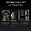 Obudowa Corsair AIR 5400 LX-R LINK Tempered Glass Mid-Tower, Black