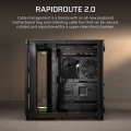 Obudowa Corsair AIR 5400 LX-R LINK Tempered Glass Mid-Tower, Black
