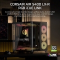 Obudowa Corsair AIR 5400 LX-R LINK Tempered Glass Mid-Tower, Black