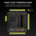 Obudowa Corsair AIR 5400 LX-R LINK Tempered Glass Mid-Tower, Black